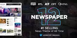 Newspaper - News & WooCommerce WordPress Theme 1 newspaper12 wp theme